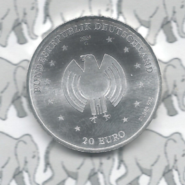 Duitsland 20 euromunt 2024 (39e) "75 jaar Grondwet", zilver