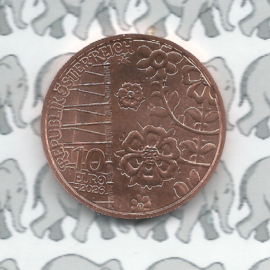 Oostenrijk 10 euromunt 2026 (49e) "Aufjuchazn - Loden" (koper)