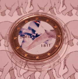 Finland 2 euromunt CC 2011 (10e) "200 jaar Finse bank" (kleur 2)