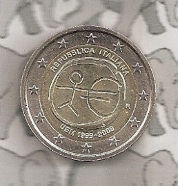 Italy 2 eurocoin CC 2009 "EMU"