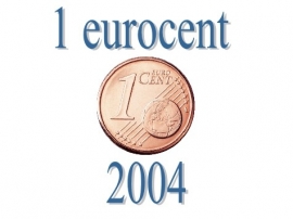 België 1 eurocent 2004