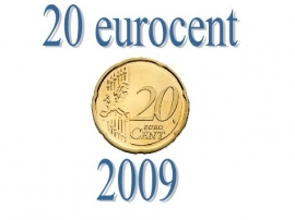 Belgium 20 eurocents 2009