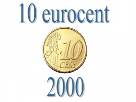 Belgium 10 eurocents 2000