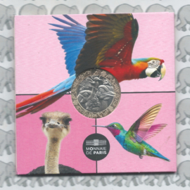 Frankrijk 5 euromunt 2026 "Exotische vogels"