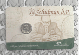 Nederland 2020 "140 jaar Schulman" (5 cent Willem III 1859, in coincard)