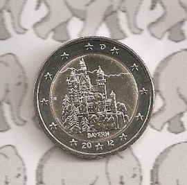 Germany 2 eurocoin CC 2012 "Neuschwanstein"