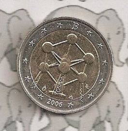 Belgium 2 Eurocoin CC 2006 "Atomium"