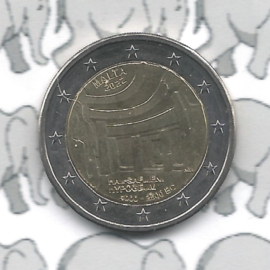 Malta 2 euromunt CC 2022 (23e) "Hal Saflieni hypogeum"