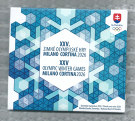 Slowakije BU set 2026 (1e) "Olympische winterspelen, Milaan Cortina"