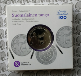 Finland 20 euromunt 2017 "Tango" 