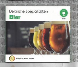 België BU set World Money Fair 2021  "Bier"