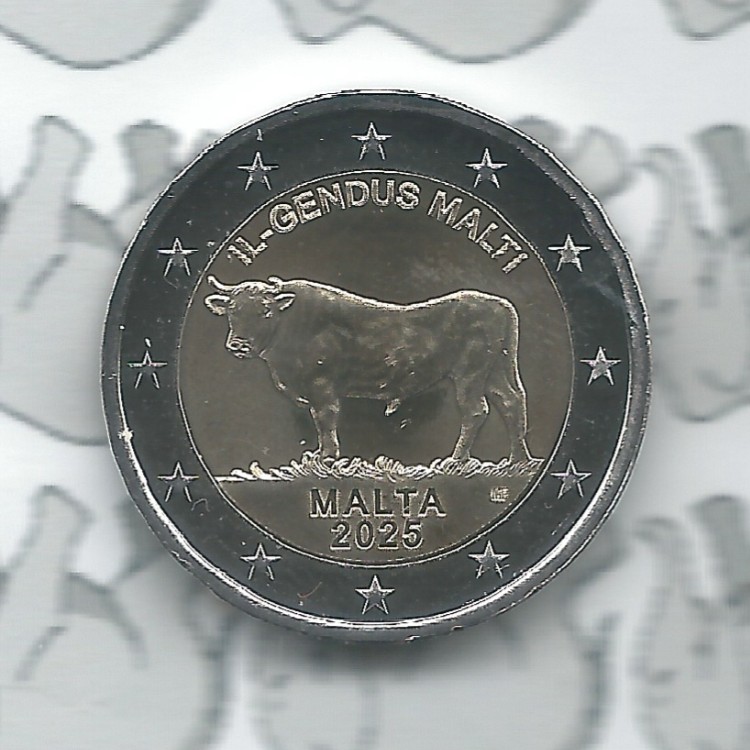 Malta 2 euromunt CC 2025 (31e) "Maltese os"