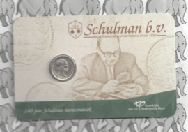 Nederland 2020 "140 jaar Schulman" (5 cent Willem III 1862, in coincard)