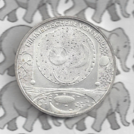 Duitsland 10 euromunt 2008 (38e) "Hemelschijf van Nebra" (zilver).