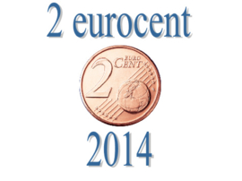 Cyprus 2 eurocent 2014