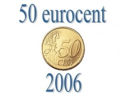 Vaticaan 50 eurocent 2006