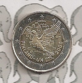 Finland 2 eurocoin CC 2005 "UNO"