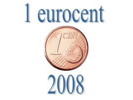 Vaticaan 1 eurocent 2008