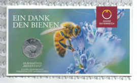 Oostenrijk 5 euromunt 2023 (45e) "De Bijendans" (zilver in blister)