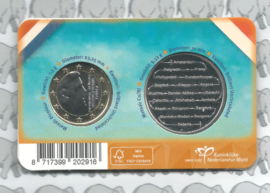 Nederland coincard 2024 "100 jaar Eerste Intercontinentale vlucht" (1 euromunt en penning)