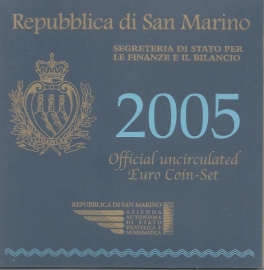 San Marino BU set 2005