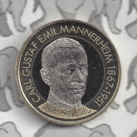 Finland 5 euromunt 2017 (56e) "Presidenten, Carl Gustaf Emil Mannerheim"