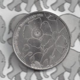 Portugal 5 euromunt 2019 (31e) "Bedreigde bloemen - Tuberaria Major"