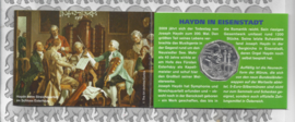 Oostenrijk 5 euromunt 2009 (14e) "200ste sterfdag van Joseph Haydn, groen" (zilver in blister X)