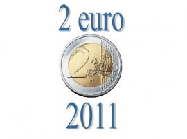 Slovakia 2 eurocoin 2011