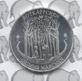 Duitsland 20 euromunt 2016 (1e) "Roodkapje", zilver