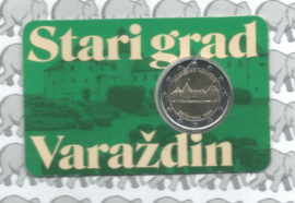 Kroatië 2 euromunt CC 2024 (2e) "De stad Varaždin" in coincard
