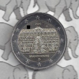 Duitsland 2 euromunt CC 2020 (23e)"Slot Sanssouci, (Brandenburg)"