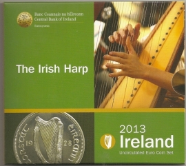 Ierland BU set 2013 "the Irish Harp"