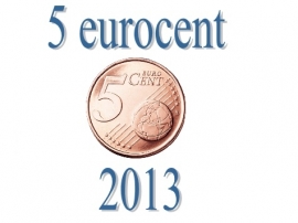 België 5 eurocent 2013