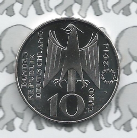 Duitsland 10 euromunt 2014 (71e) "Fahrenheit" (nikkel)