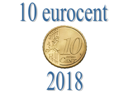 België 10 eurocent 2018