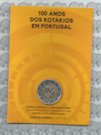 Portugal 2 euromunt CC 2026 (36e) "100 Jaar Rotary in Portugal" BU in blister