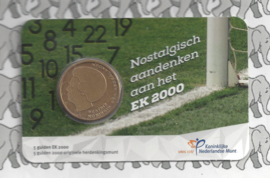 Nederland 2021 "EK vijfje 2000", in coincard