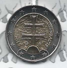 Slovakia 2 eurocoin 2015