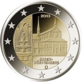 Germany 2 euromcoinCC 2013 "Maulbronn"