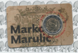 Kroatië 2 euromunt CC 2024 (3e) "Marco Marulić" in coincard