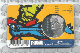 Nederland coincard 2021 (33e) "Herman Brood" (penning)