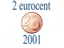 Monaco 2 eurocent 2001