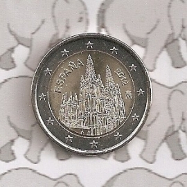 Spain 2 eurocoin CC 2012 "Burgos"