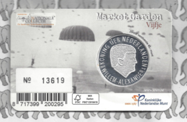 Nederland 5 euromunt 2019 (43e) "Market garden vijfje" (BU met nummer in coincard)