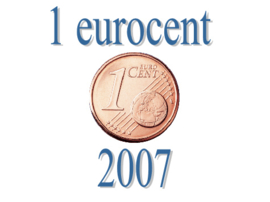 Vaticaan 1 eurocent 2007