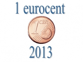 Nederland 1 eurocent 2013