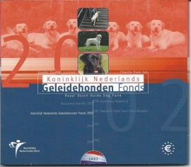 Nederland BU set 2002 "Geleidehondenfonds "