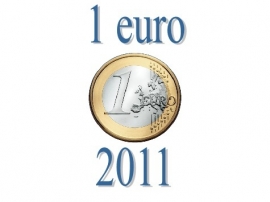 Greece 1 eurocoin 2011