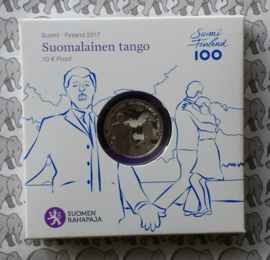 Finland 10 euromunt 2017 "Tango" 